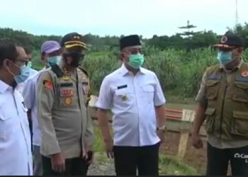 Haji Juarsah Tinjau Langsung Lokasi Longsor