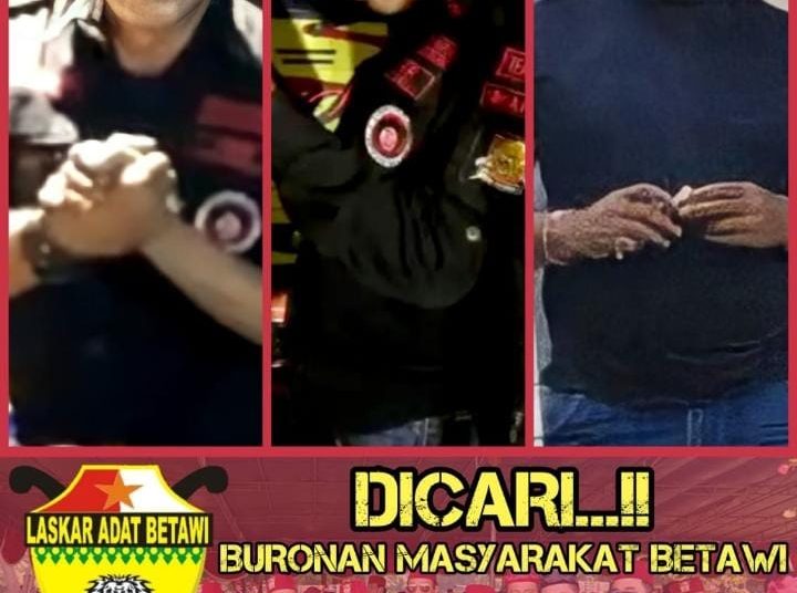 Pelaku Penghinaan Terhadap Suku Betawi kini Menjadi Buron