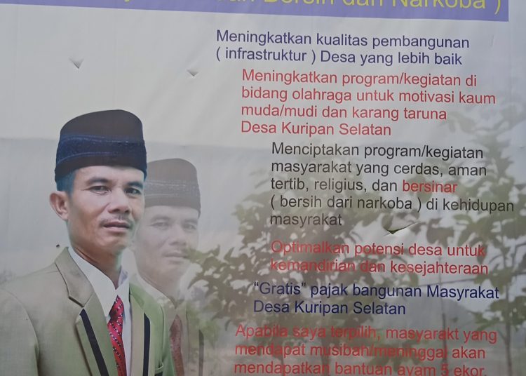 Insahri Unggul Dalam Pilkades di Desa Kuripan Kecamatan Empat Petulai Dangku