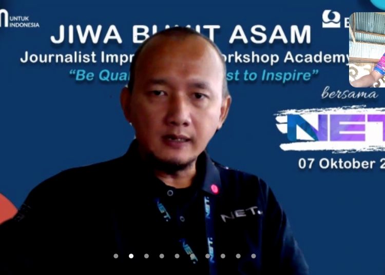 P.T Bukit Asam Fasilitasi Kaum Journalis dengan Gelar Virtual Workshop