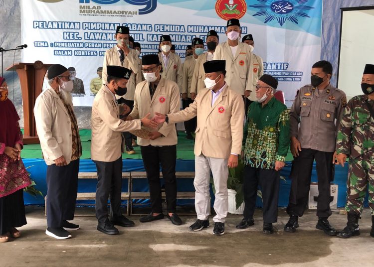 Camat Kecamatan Lawang Kidul Andrille Martin, SE Ucapkan Selamat Kepada Wahyu Alhadiansyah Ketua PCPM