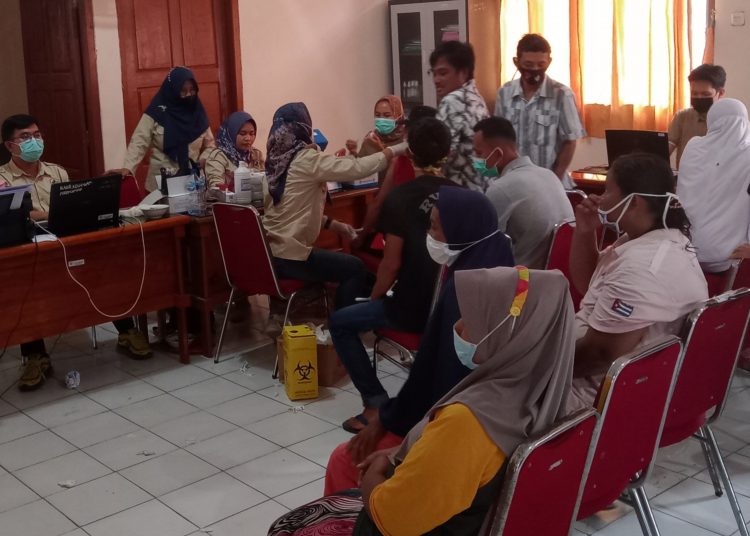 Pemdes Guci Laksanakan Vaksinasi Gratis 1 dan 2
