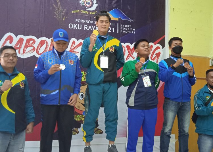 Tim Kick Boxing Kab.Muara Enim Juara Umum PORPROV KE XIII OKU Raya