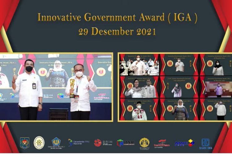 Kabupaten Muara Enim Raih Peringkat 4 Paling Inovatif se-Indonesia Tahun 2021