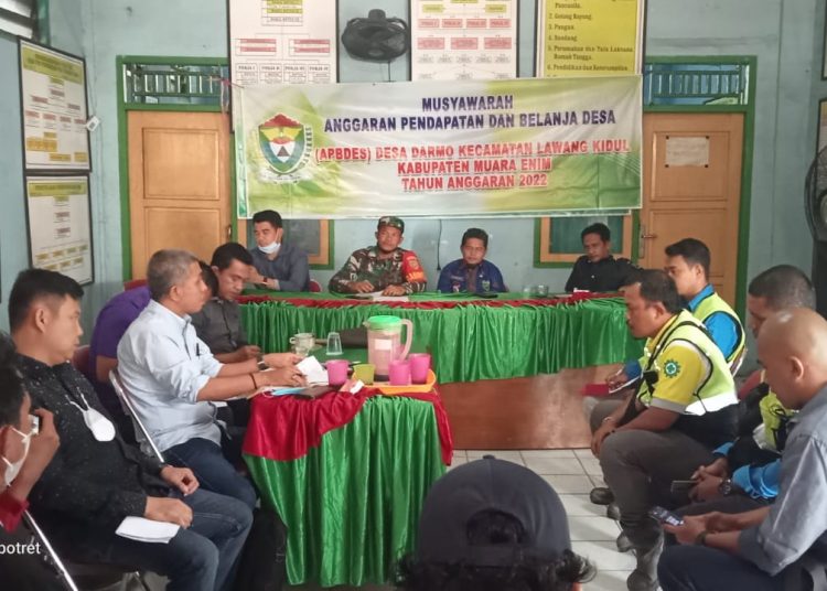 Mediasi PT. BSS Dengan Masyarakat Desa Darmo di Fasilitasi Kades Darmo