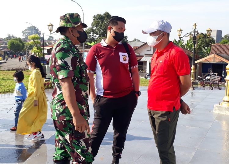 Danramil 404-05 Tanjung Enim Hadiri Kegiatan Jum’at Bersih