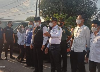 Pj. Bupati Muara Enim Tinjau Korban Kebakaran di Kecamatan Lawang Kidul