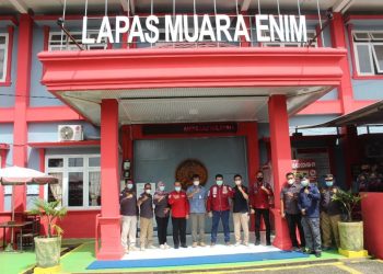 Kadivpas Kemenkumham Sumsel Apresiasi Kinerja Lapas Muara Enim