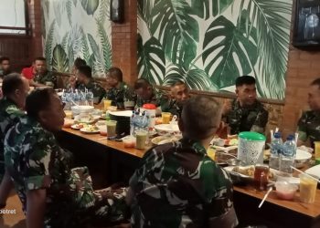 Jaga Kekompakan, Dandim 0404 Muara Enim Gelar Buka Puasa Bersama 