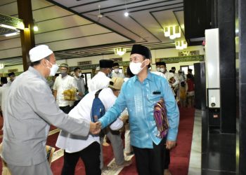 Masjid Jamik PTBA Gelar Shalat Idul Fitri 1443 H