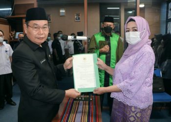 Alfa Siti Azizah, Resmi Dilantik Sebagai Dokter Ahli Utama RSUD dr. H.M. Rabain Muara Enim