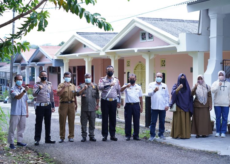 Kolaborasi Dirikan Kampung Tertib Lalu Lintas