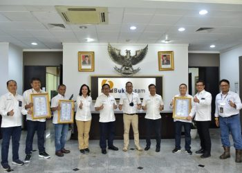 PTBA Raih Penghargaan Sistem Manajemen Keselamatan Kerja dari Menaker