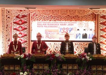 Rapat Paripurna Istimewa Hari Jadi Kota Palembang ke- 1339