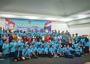 Pj.Bupati Hadiri Pelantikan Dewan Pengurus KNPI Muara Enim