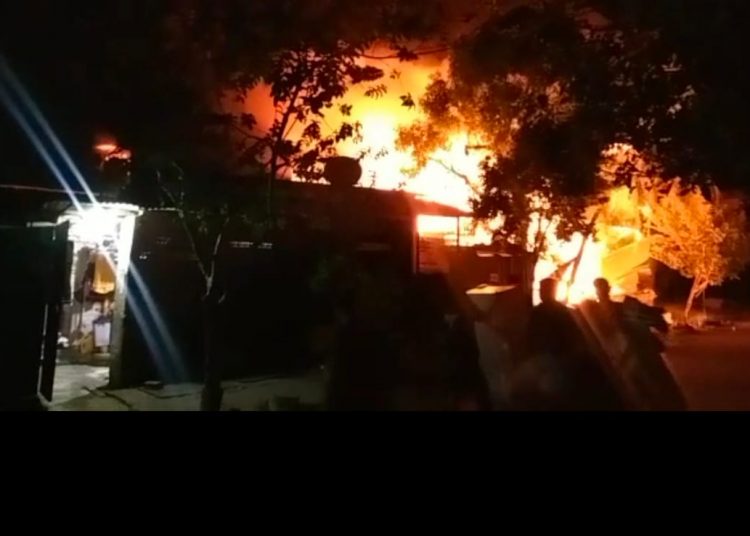 Lagi Dan Lagi,Si Jago Merah Lahap Pasar di Lawang Kidul