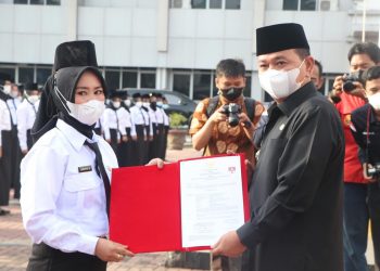 Pj.Bupati Lantik 478 PPPK Guru Tahap 2 di Kabupaten Muara Enim