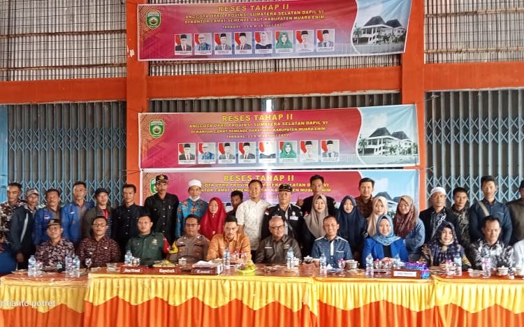 Hadiri Reses Tahap II Tahun 2022 Semende Raya, Anggota DPRD SumSel Hj.Nurhilyah Komitmen Perjuangkan Aspirasi Rakyat