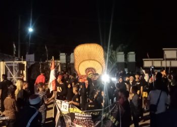 Sambut Tahun Baru Islam,Desa Tegal Rejo Gelar Pawai Obor