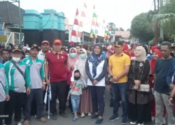 Semarakkan Hari Jadi Desa Tegal Rejo ke 96 Gelar Lomba Jalan Sehat