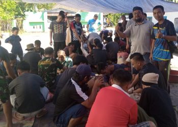 Pimpinan Cabang Muhammadiyah Ujanmas Gelar Shalat Idul Adha 1443 H Dan pembagian Daging kurban