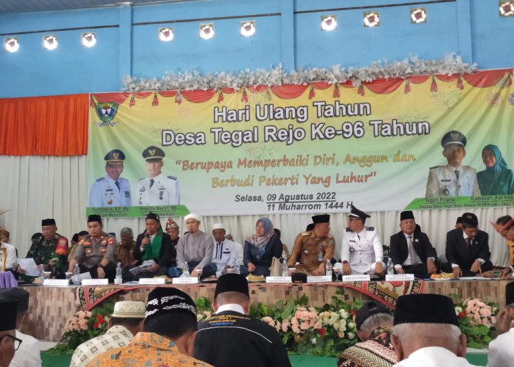 Memperingati Hari Jadi Desa Tegal Rejo ke 96 Berlangsung Meriah