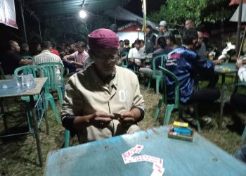 Seru!!! Peguyuban Tongkrongan Pelitasari Gelar Lomba Gaple