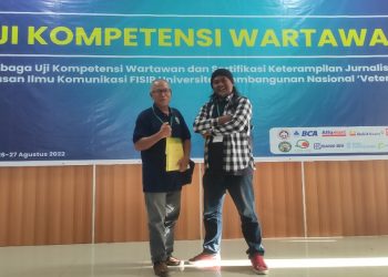 Buktikan Sudah Kompetensi,Dua Wartawan IWO Asal Muara Enim Lulus Ikuti UKW di OKI