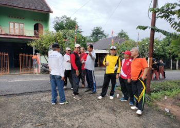 Warga Rumah Tumbuh Muara Enim, Adakan Jalan Santai Dalam Rangka Meriahkan HUT RI ke 77