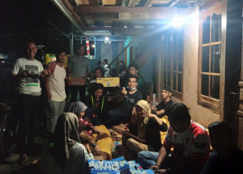 kekompakan Karang Taruna Dusun 04 Desa Ujanmas Baru