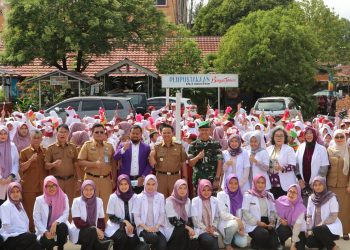 Peringati HKGN,Pj.Bupati Kampanyekan Pentingnya Merawat Kesehatan Gigi Dan Mulut