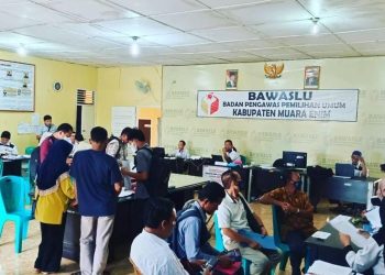 Bawaslu Muara Enim Umumkan Nama Yang lulus Tahap Administrasi