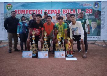 Kompetisi Sepakbola U-20 Kabupaten Muara Enim Tahun 2022 Resmi di Tutup