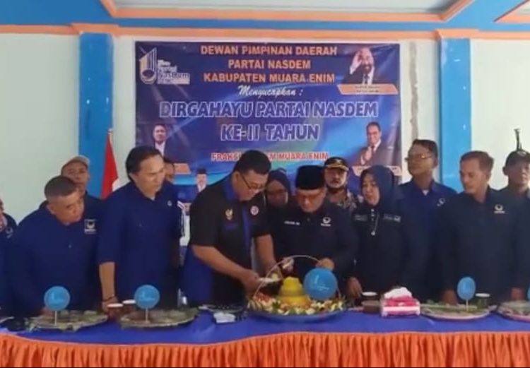 Ratusan Peserta Lomba Senam Maumere Meriahkan HUT Partai Nasdem ke 11 Tahun