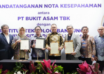 Kembangkan Teknologi Dekarbonisasi Hingga Hilirisasi,PTBA Gandeng ITB Dan Unpad