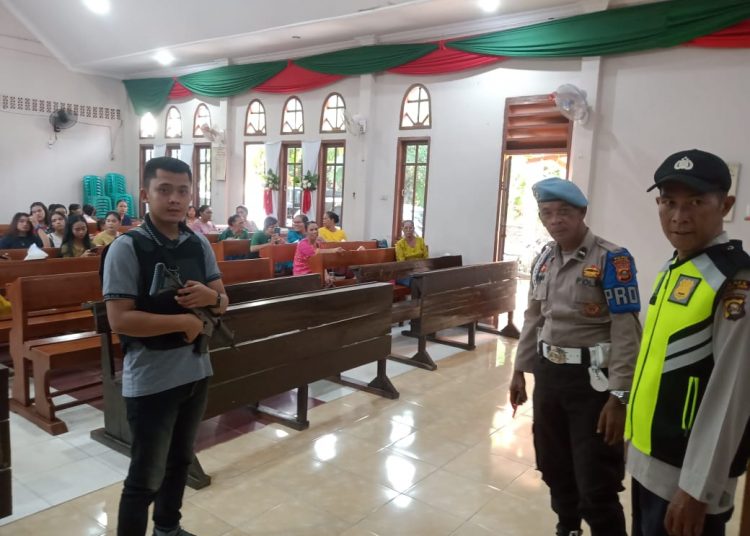 Polisi Tingkatkan Pengamanan di Sejumlah Gereja