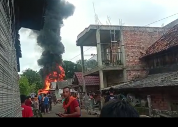 Kebakaran di Desa Cinta Kasih Memakan Korban Jiwa