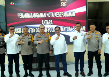 PTBA Gandeng Polda Sumsel Untuk Pengamanan Objek Vital Nasional