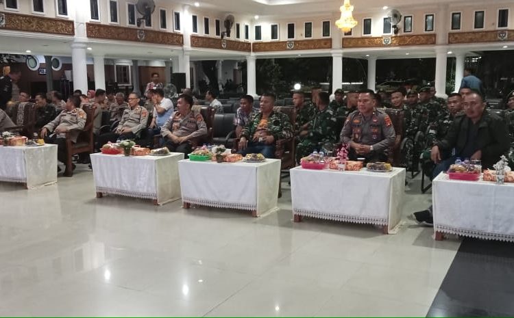 Lestari Budaya Nobar “PANDAWA BOYONG” Sinergitas TNI – POLRI
