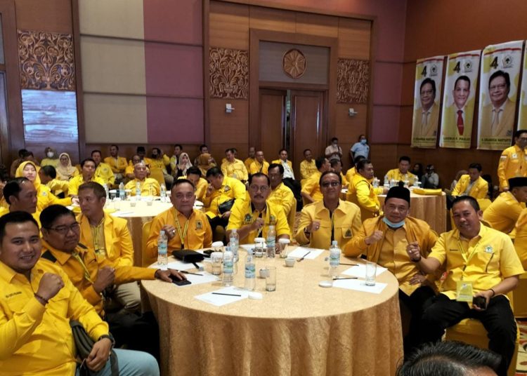 Rakornis Dan Bimtek Partai Golkar Sumatera II Pemenangan Pemilu 2024,Rani Kodim” Golkar Menang Menang