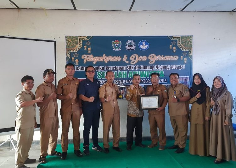 Raih Sekolah Adiwiyata Tingkat II SDN 19 Gunung Megang Siap Optimis Raih Tingkat I