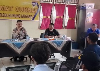 AKP Alpian, Pimpin Jum’at Curhat di Pinang Belarik Ujanmas