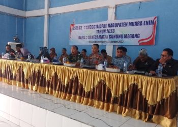 AKP Alpian : Reses ke-1- 2023 Anggota DPRD Muara Enim Berjalan Kondusif