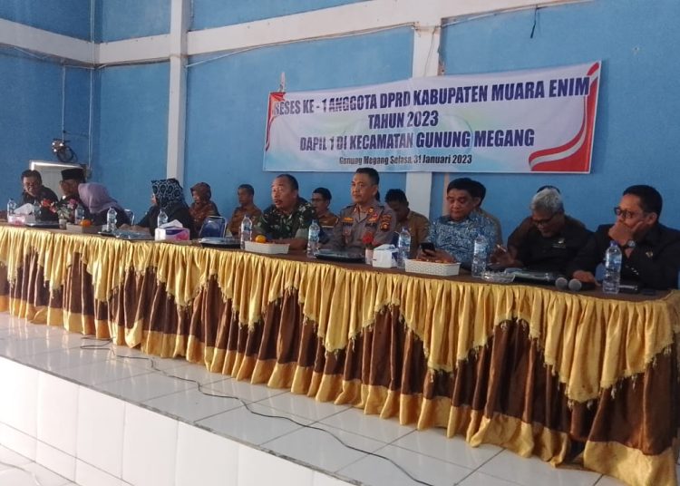 AKP Alpian : Reses ke-1- 2023 Anggota DPRD Muara Enim Berjalan Kondusif