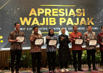 PTBA Sabet Penghargaan Dari Kanwil DJP Sumsel Babel