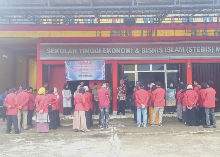Pelepasan Mahasiswa KKN STEBIS Muara Enim Oleh SEKDA Kabupaten Muara Enim