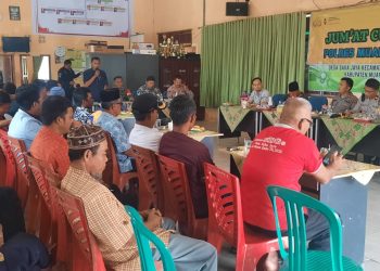 Kasatlantas Laksanakan Jum’at Curhat di Saka Jaya Muara Enim