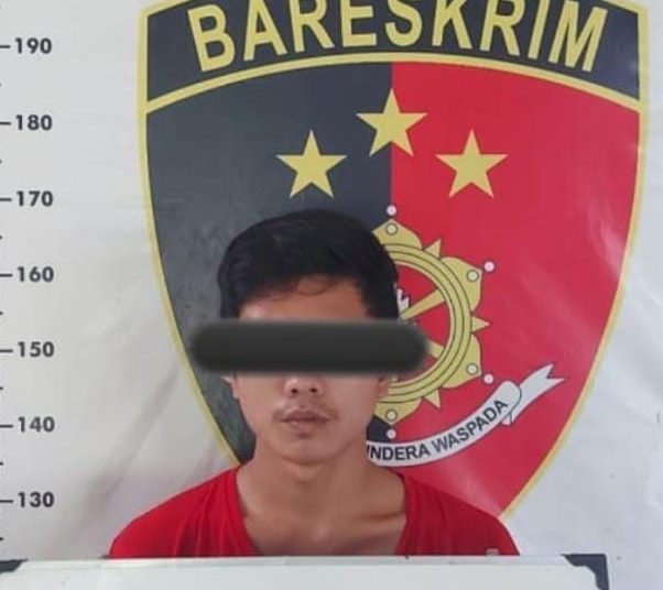 Maling HP Warga Petar Luar Sungai Rotan Muara Enim Diamankan Polisi