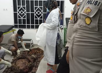 Penemuan Mayat di Rel KA, Ini Hasil Olah TKP Polsek Gunung Megang Muara Enim