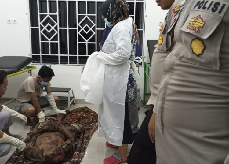 Penemuan Mayat di Rel KA, Ini Hasil Olah TKP Polsek Gunung Megang Muara Enim